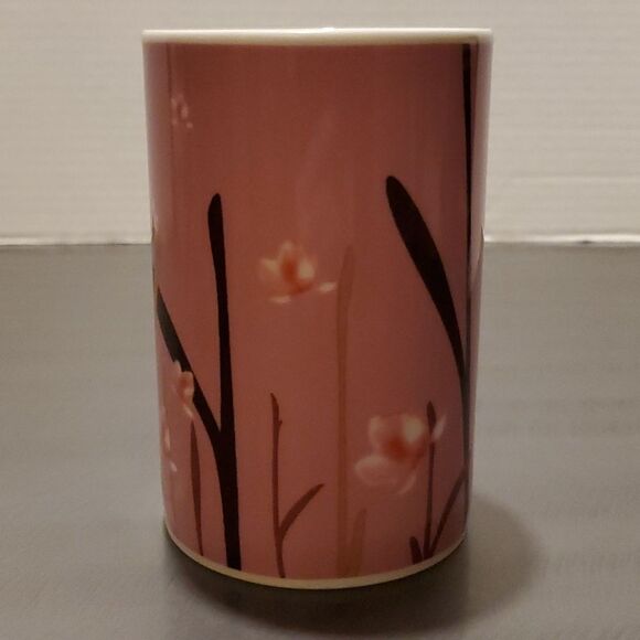 Starbucks 2004 Pink Cherry Blossom Japanese Motif  Coffee Mug Tea Cup - Picture 4 of 9
